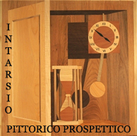 intarsio pittorico prospettico